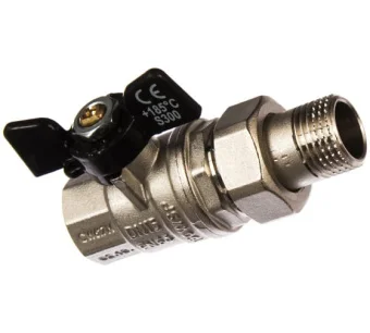 Фото Кран шаровый Bugatti Oregon 322 Нар/Вн 1/2 с накидной гайкой