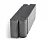 Бордюр тротуарный шарнирный БРШ, серый
