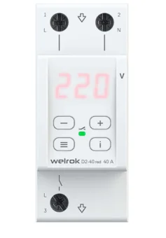 Фото Реле напряжения Welrok d2-40 red