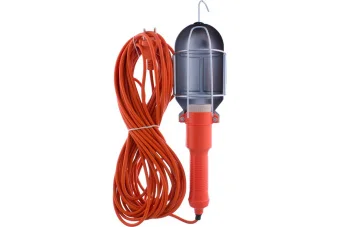 Фото Переносной фонарь СТАРТ на проводе 15м CLB 101-15M Orange