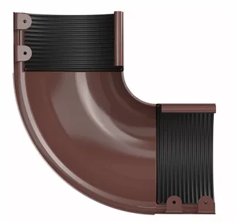 Цена на Угол желоба внешний ТЕХНОНИКОЛЬ МВС 125/90, 90°, коричневый