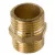 Купить Ниппель резьбовой 1/2 нар/нар рез.(Латунь)