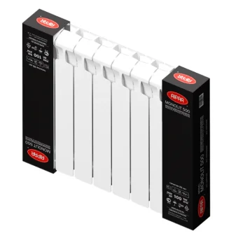 Биметал. радиатор RIFAR MONOLIT 500 - 10 секций					 в интернет магазине Прораб Шоп