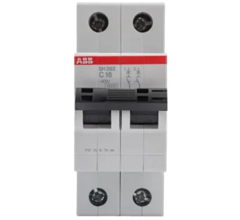 Фото Автоматический выключатель 2пол 16A, 6кА, ABB