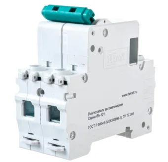 Цена на Автоматический выключатель DEKraft ВА101-2P-025A-C