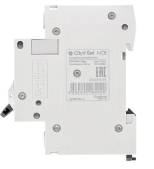 Цена на Автоматический выключатель Systeme Electric City9 set ав с, 32 А, 1 Р, 4.5 kА, 230 В C9F34132   