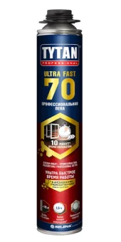 Фото Пена монтажная профессиональная Tytan Ultra Fast 70  870 мл