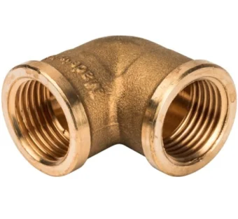 Купить Уголок латунный 1/2 вн/р - вн/р