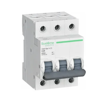 Фото Автоматический выключатель Systeme Electric City9 set ав с 25а 3p 4.5ka 400в C9F34325