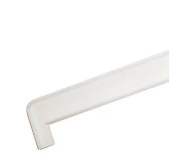 Фото Планка соединительная для подоконника белая