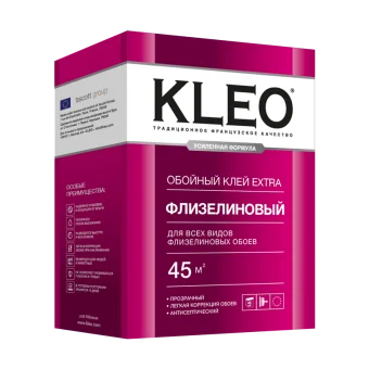 Фото Клей обойный KLEO EXTRA Флизелин + 20 процентов