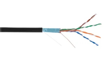 Купить Кабель LAN FTP 5e черный внешний
