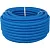 Труба гофрированная ПНД, цвет синий, 25 мм для труб 16