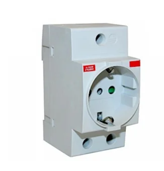 Фото Розетка щитовая АВВ 2Р+N 16А М1173 на DIN-рейку