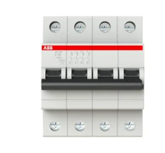Фото Автоматический выключатель ABB SH204 4P 40A 6kA
