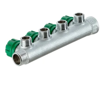 Купить Коллектор FAR 3/4"x1/2" на 4 выхода «плоское уплотнение» 