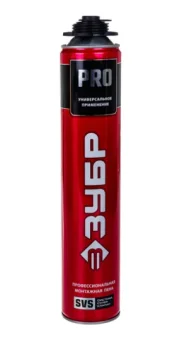 Цена на Монтажная пена ЗУБР PRO 750 мл, пистолетная, всесезонная