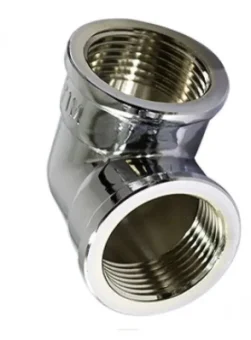 Цена на Уголок латунный 3/4 в/р - в/р(хром) TIM