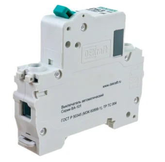 Купить Автоматический выключатель DEKraft ВА101-1P-063A-C
