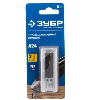 Фото Лезвие трапециевидное (18.7 мм) 5 шт. ЗУБР