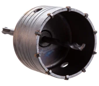 Фото Коронка по бетону ЗУБР МАСТЕР с державкой (80 мм; SDS-Plus)