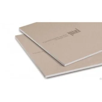 Фото Гипсокартон ГКЛ стандарт 12,5 мм 2500 х 1200 Knauf