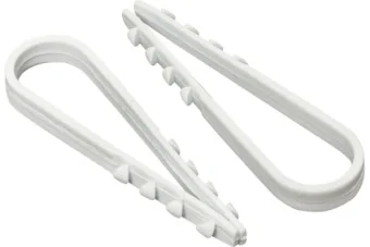 Фото Дюбель-хомут FORTISFLEX нейлон ДХ 11-18 (б) 100 шт.