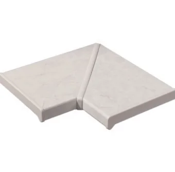 Купить Планка соединительная для подоконника белая