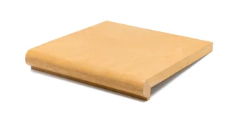 Фото Ступень фронтальная для лестниц Флоренция 36х33 см, цвет желтый