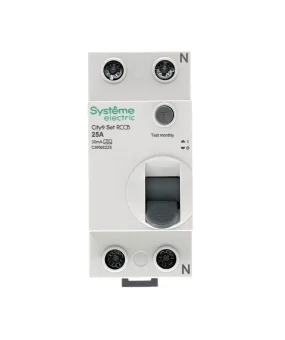 Купить УЗО Systeme Electric City9 set вдт 25а 2p 30ма тип-a 230в C9R68225