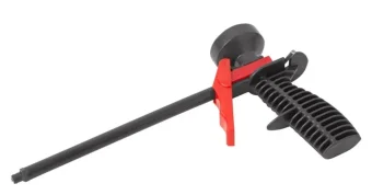 Цена на Пистолет для монтажной пены КУРС пластиковый корпус, пластиковая трубка