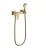 Фото Смеситель с гигиеническим душем Grocenberg GB101N-MG Матовое золото