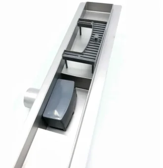 Купить Трап для душа TIM 70x600 мм универсальный затвор нержавеющая сталь