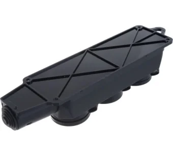 Розетка IP44, с заглушками 3 пост. с заземл. в интернет магазине Прораб Шоп