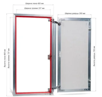 Купить Люк Практика АТР 40х80