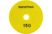 Круг алмазный гибкий шлифовальный для полировки мрамора Р150 х 100мм Vertextools Круг алмазный гибкий шлифовальный для полировки мрамора Р150 х 100мм Vertextools