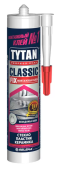 Клей монтажный каучуковый Tytan Classic Fix прозрачный 310 мл Клей монтажный каучуковый Tytan Classic Fix прозрачный 310 мл