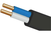 Кабель ВВГнг(А)-LS 2х1,5 ГОСТ - плоский ККЗ