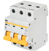 Автоматический выключатель 3пол 20A, IEK
