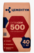 Цемент ExtraCEM 500 Цементум 40 кг