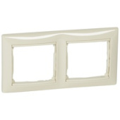 Legrand Valena Крем Рамка 2-ая гориз Legrand Valena Крем Рамка 2-ая гориз