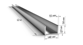 Швеллер 140х60х5 12 метров Швеллер 140х60х5 12 метров
