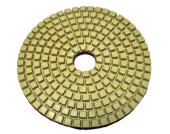 Круг алмазный гибкий шлифовальный для полировки мрамора Р120х 100мм STRONG Круг алмазный гибкий шлифовальный для полировки мрамора Р120х 100мм STRONG