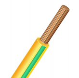 Провод ПуГВ (ПВ3) 1х6 желто-зеленый ГОСТ