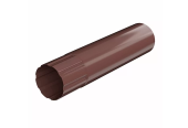 Труба водосточная ТЕХНОНИКОЛЬ МВС 125/90, 3 м, коричневый
