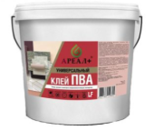 Клей пва Ареал+ 1л Клей пва Ареал+ 1л