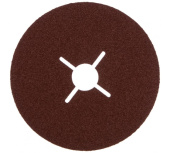 Круг шлифовальный ПРОФИ фибровый (5 шт; 125х22 мм; P60) для УШМ ЗУБР Круг шлифовальный ПРОФИ фибровый (5 шт; 125х22 мм; P60) для УШМ ЗУБР