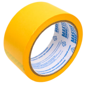 Малярная лента золотистая рисовая бумага термостойкая до 120C, 48 мм х 25 м MASTER COLOR Малярная лента золотистая рисовая бумага термостойкая до 120C, 48 мм х 25 м MASTER COLOR