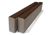 Бордюр тротуарный 100.20.8, коричневый Бордюр тротуарный 100.20.8, коричневый