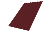 Профнастил С20B 0,45 PE RAL 3005 красное вино